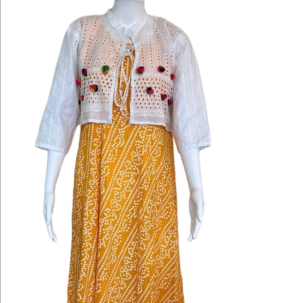 Cotton long dress